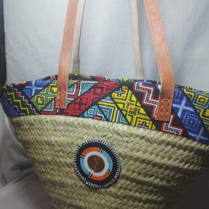 African Woven Bag-2