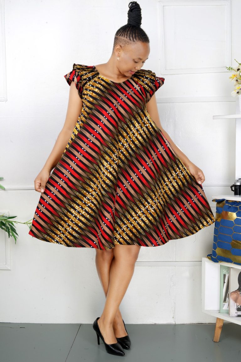 Halter Neck Flowy Dress